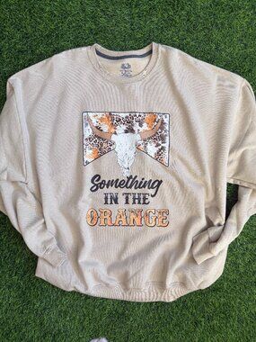 Something In The Orange Crewneck Sweatshirt